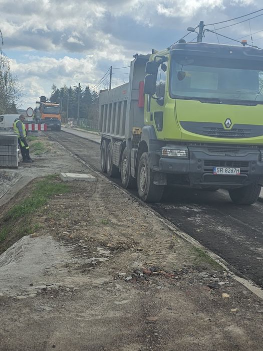 Wynajem Koparka/Walec/Wywrotka/ Koparka ładowarka/ Spycharka/ Ubijak