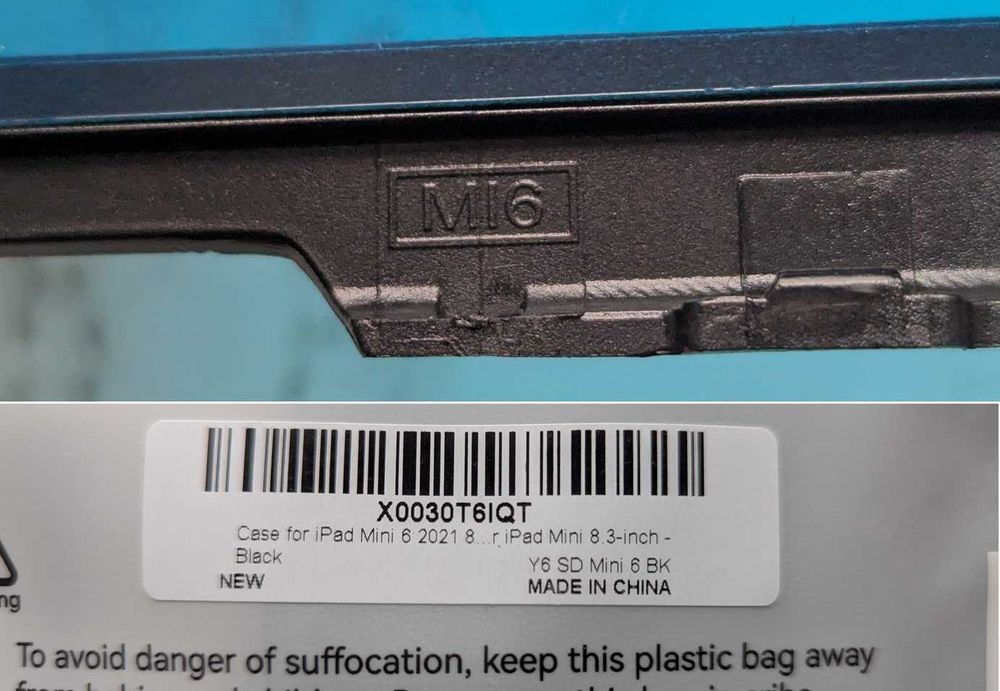 Протиударний чохол 3 слої підставка apple iPad mini 6 8.3"