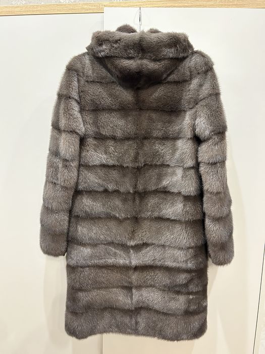 Шуба норкова Мокко трансформер