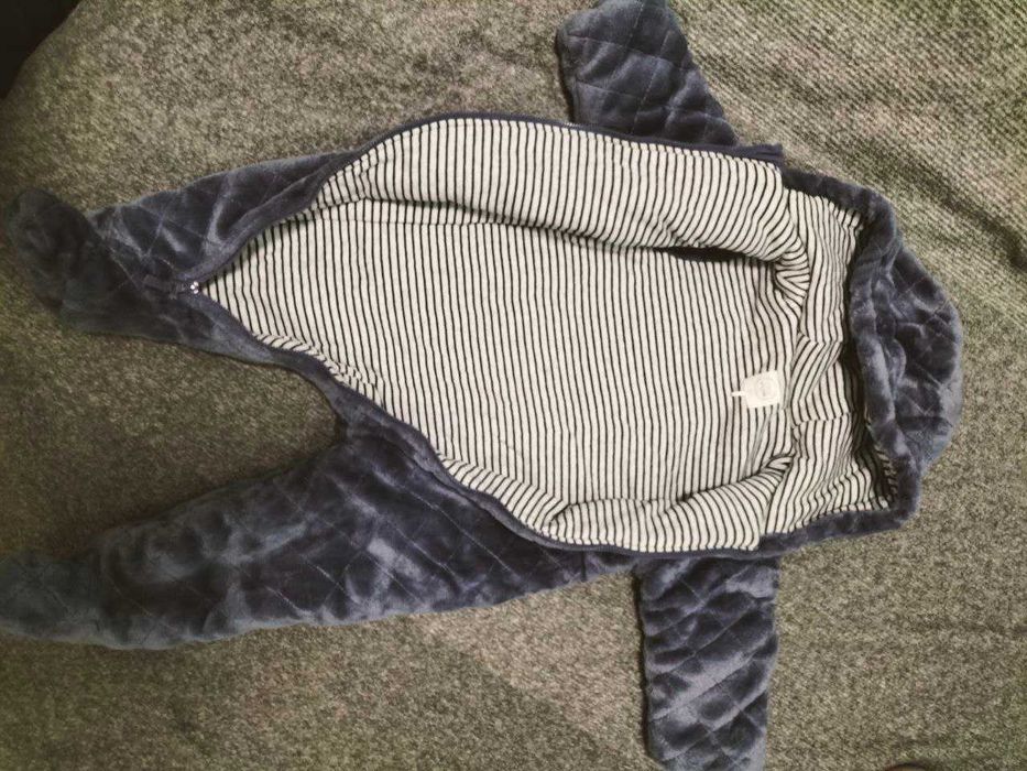 Комбинезон детский  ( велюр  - зима ) р - 80 см