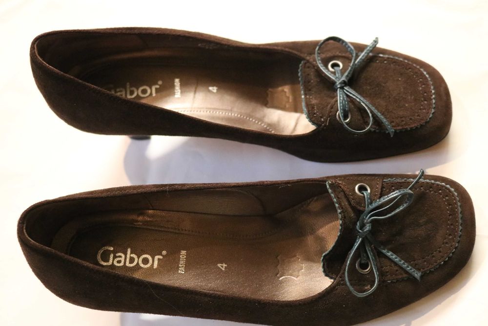 Buty Gabor rozmiar 37- nowe, skóra. Zamszowe, brązowe.