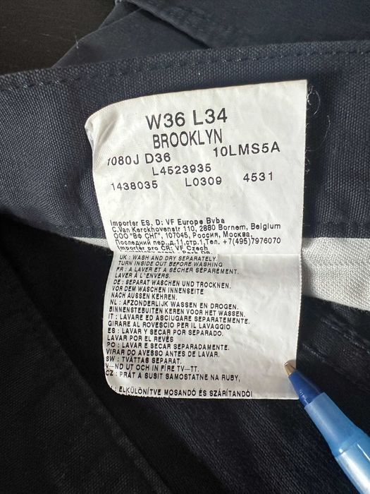 Lee Brooklyn 36/34 Spodnie Piękne