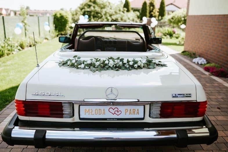 Mercedes 450 SL - Samochód do Ślubu, event, cabrio - prowadzisz sam