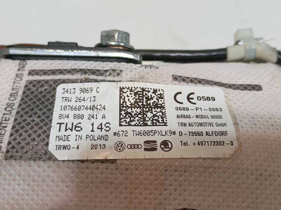 Airbag banco esquerdo AUDI A3 (8V1, 8VK)