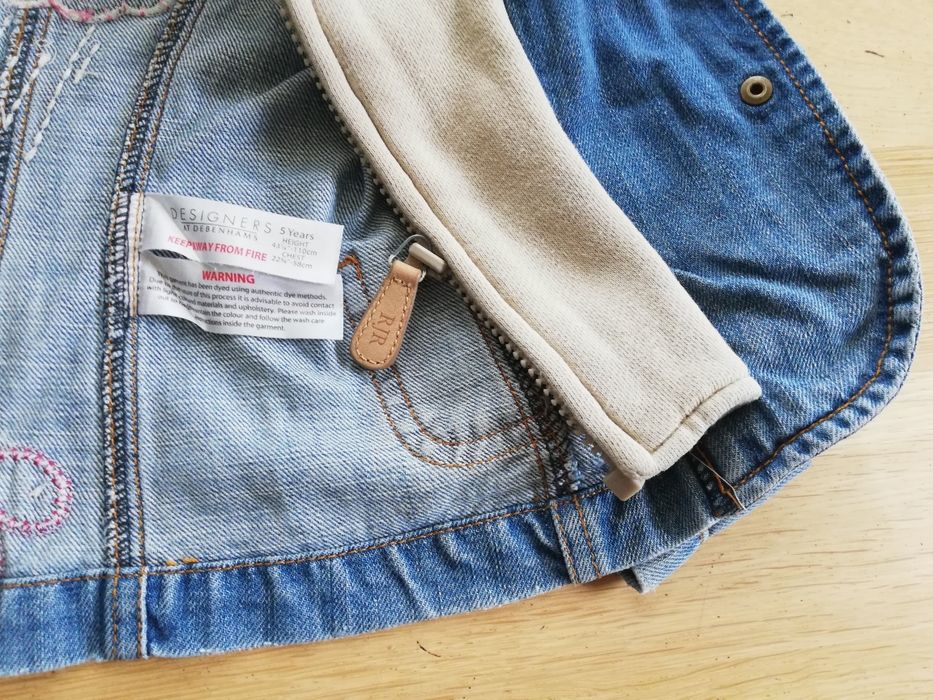 Kurtka jeansowa 5 lat Rocha John Rocha super