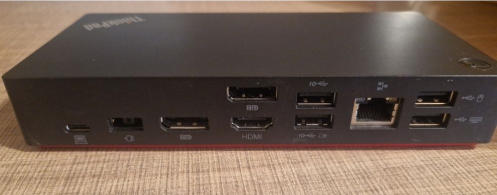Stacja dokująca Lenovo 40AS USB C - Dock Gen 2 z zasilaczem Lenovo 90W