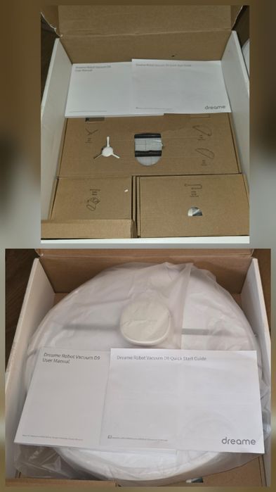 Robot odkurzacz Dreame D9 + akcesoria mocowanie, aplikacja, lidar