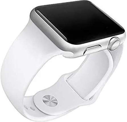 Apple Watch Series 6 38 mm – GPS, biały pasek, używany, sprawny