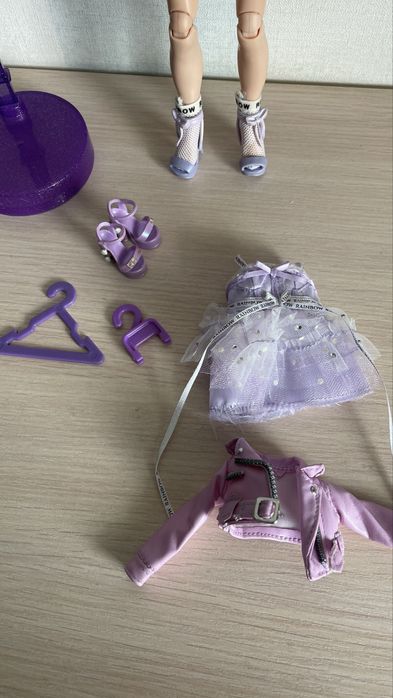 Rainbow high віолетта violet willow purple