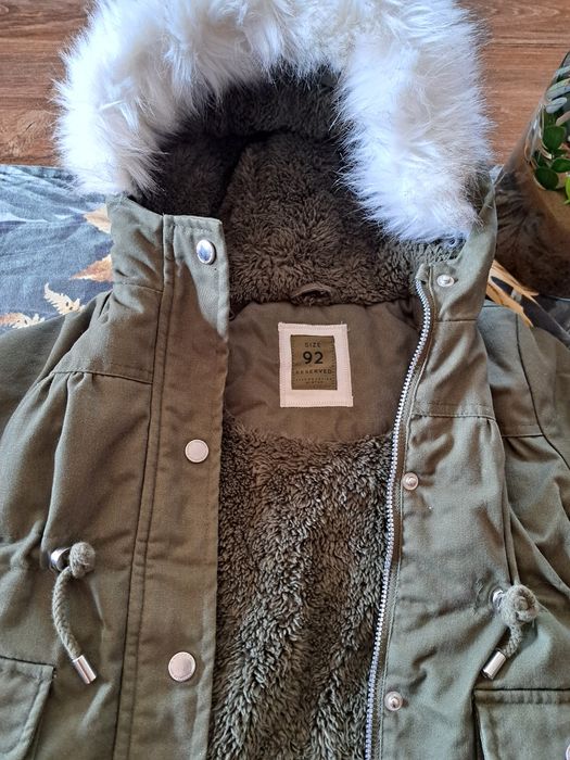 Kurtka zimowa reserved 92 dla dziewczynki jak i chłopca