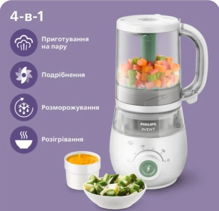 Пароварка дитяча Phillips SCF885