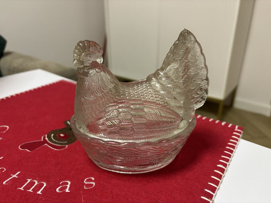 Szklana kura stan idealny