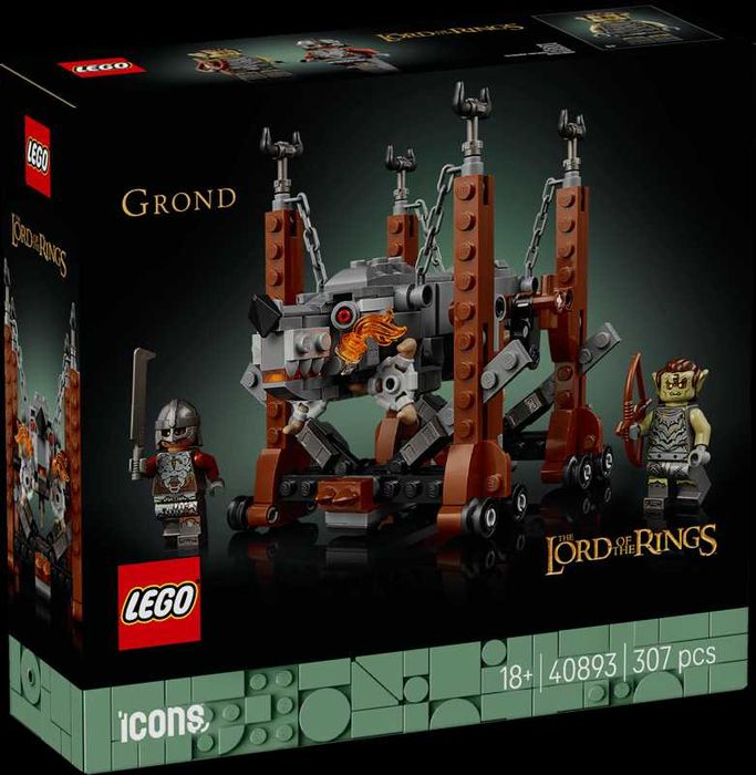 LEGO Minas Tirith 11377 plus LEGO Grond 40893