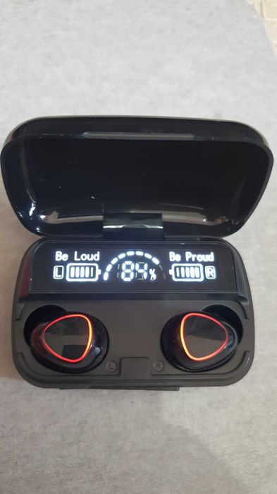 TWS True Wireless Earbuds Bluetooth M10 Waterproof Headset Black NEW