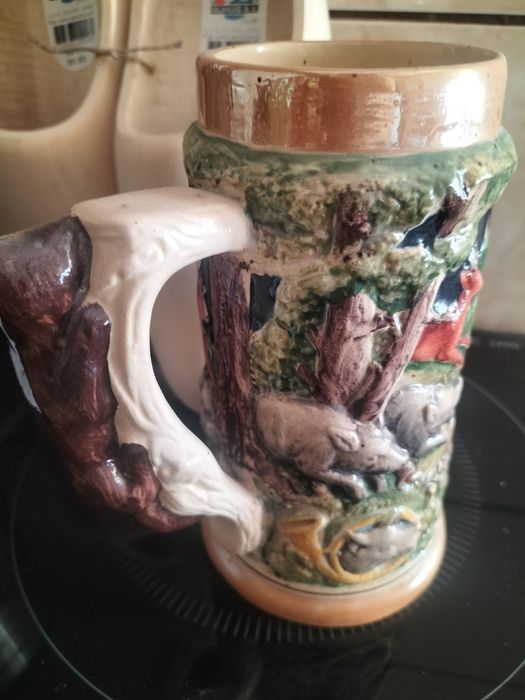 Myśliwski kufel Mikołów hand made