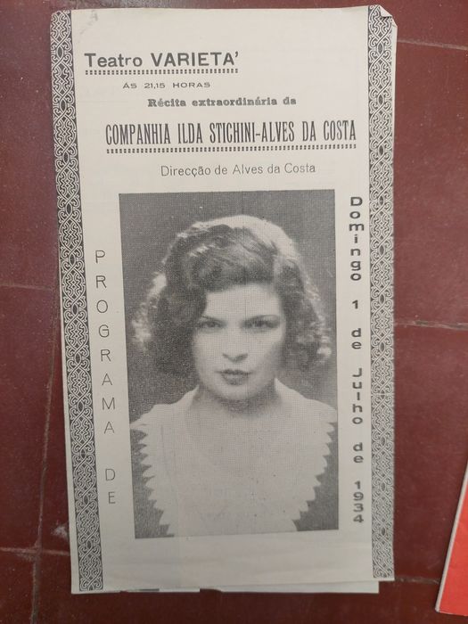 Programas antigos Teatro Revista