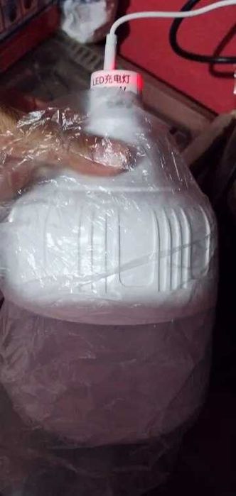 Лампа кемпингова с аккумулятором 200W