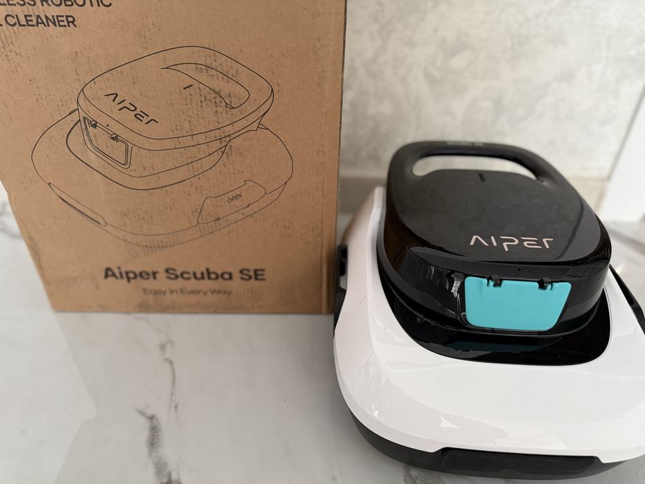 Бездротовий робот пилосос для басейну AIPER SCUBA SE White