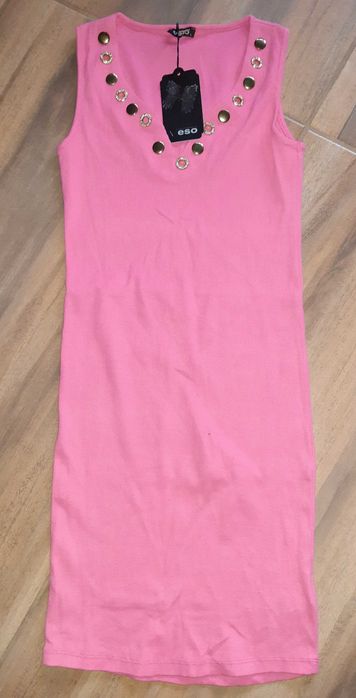 Markowa elegancka sukienka damska S,M