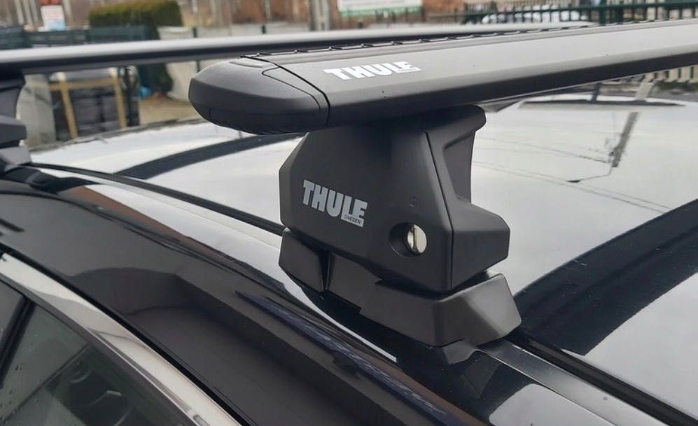 THULE: belki WingBar Evo Black + stopy Fixpoint Evo