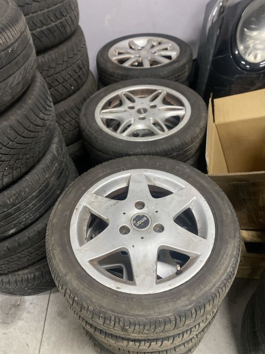 Jantes Smart com pneus