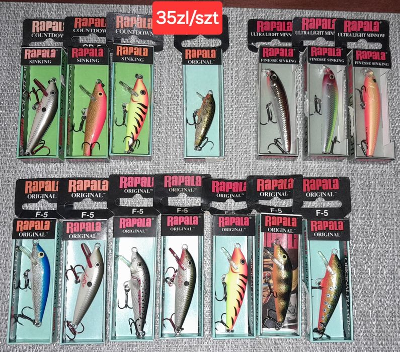 Woblery rapala różne