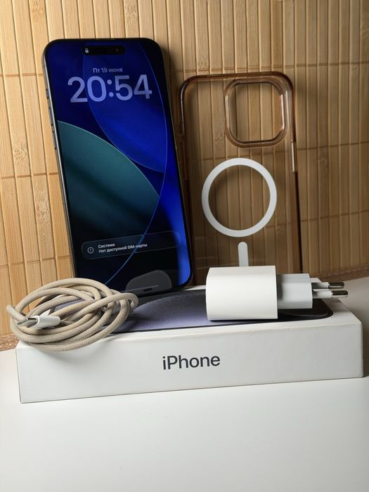 iPhone 15 Pro Max 256GB Blue Titanium 89% Baterii | Komplet | Stan Bardzo Dobry.
