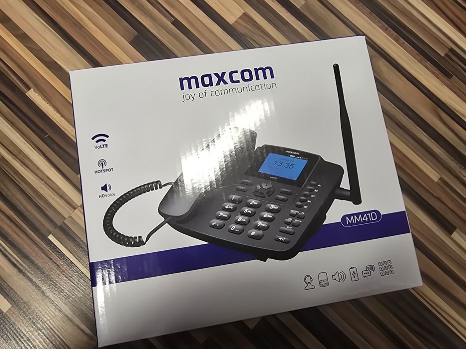 Maxcom mm41d lte , hospodMaxcom Comfort MM41D
MM41D to stacjonarny tel