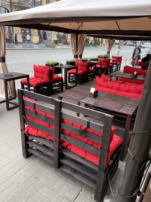 Диван із дерева,диван із піддонів,садовая мебель,садові меблі,ротанг