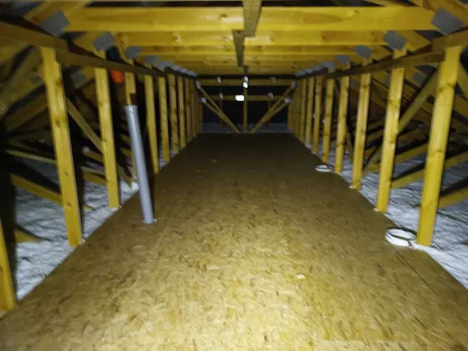 Docieplenia metodą wdmuchiwania Celuloza Wełna Knauf Supafil Piana pur