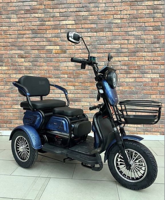 Електротрицикл Corso Atlantic  1200W 72V 23Ah + ящик АКБ (новий)