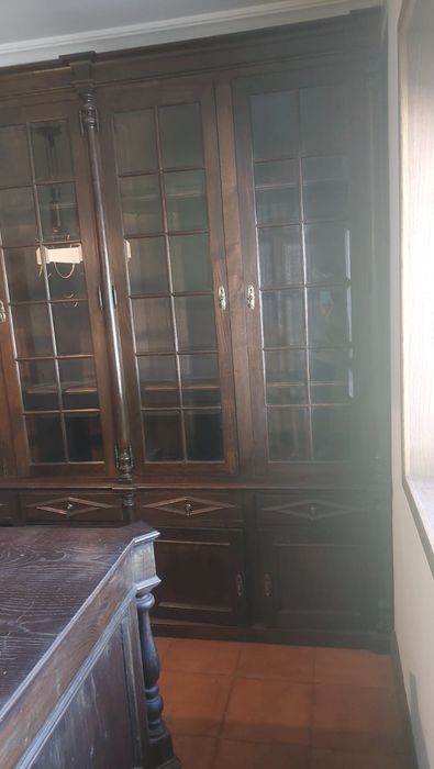 Escritório em madeira de Castanho