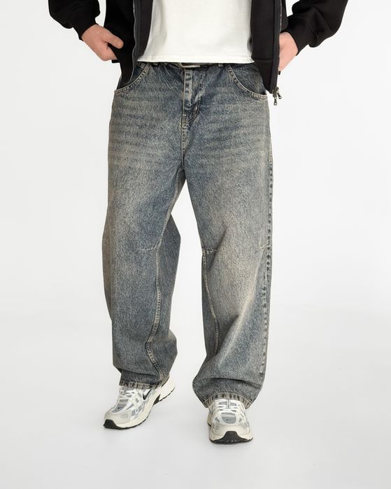 Джинси чоловічі baggy jeans широкие джинсы мужские rap pants sk8 S