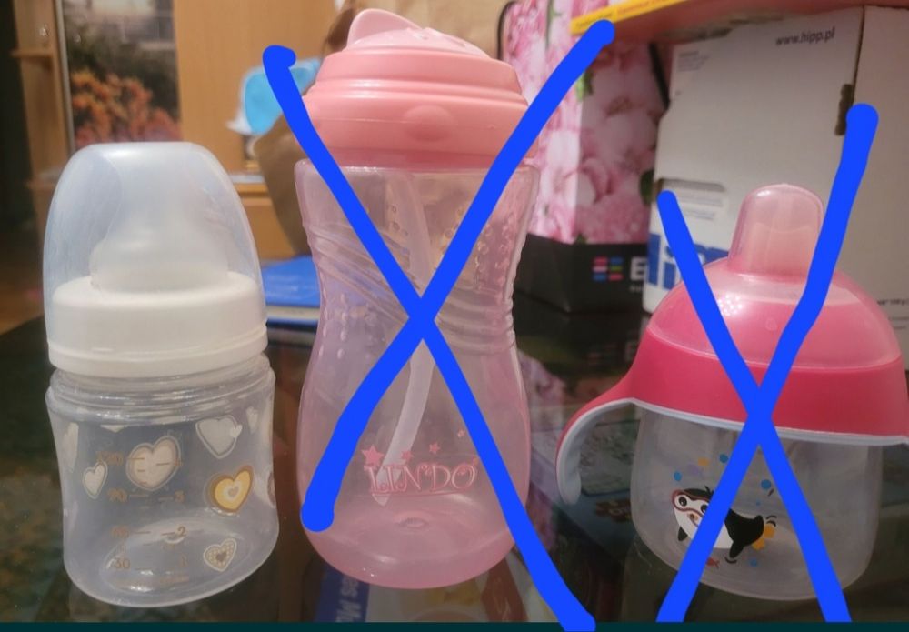 Пляшечки/поїлки дитячі