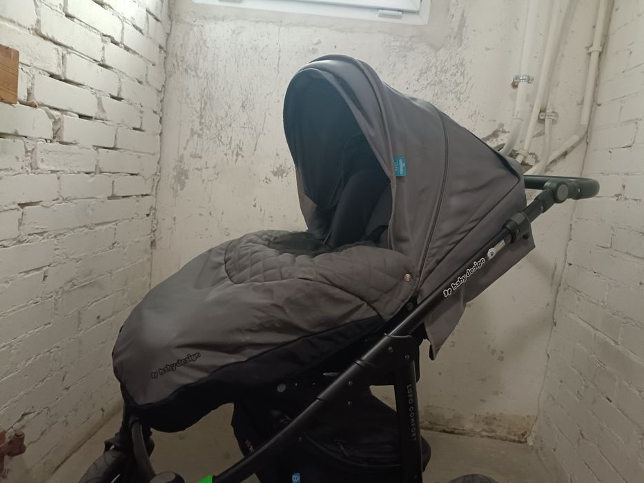 Wózek dziecięcy 2w1 baby design Lupo comfort