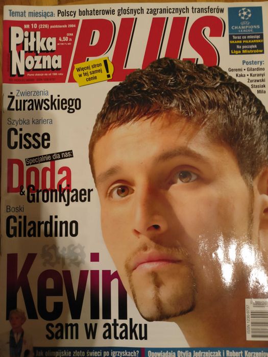 Archiwalne egzemplarze miesięcznika ,,PIŁKA NOŻNA PLUS,,