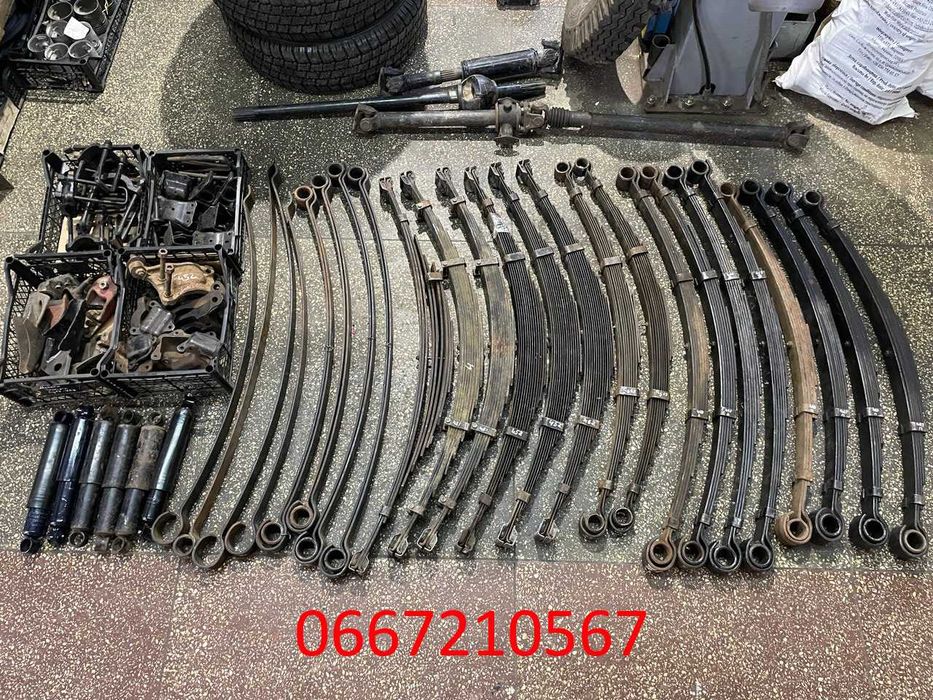 Рессори, листи рессорні, кронштейни Уаз 452, Уаз 469, Уаз Бортовий