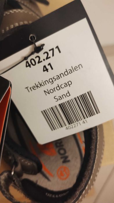 Sandały męskie NORDCAP rozm. 41