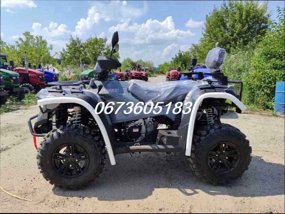 Квадроцикл Linhai M 550 L EFI (чорний)АМ/4х4/33 к.с./Безкоштовно Доставимо по всій КРАЇНІ!