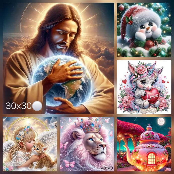 Алмазна мозаїка / викладка