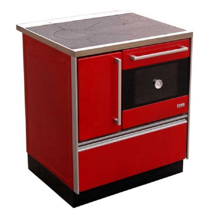 Piec kuchenny, kuchnia ROYAL 720 czerwona, prawa