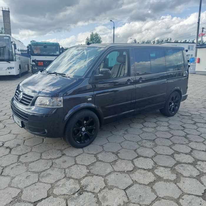 VW T5 Multivan 7 osób+hak 2xsuwane drzwi
