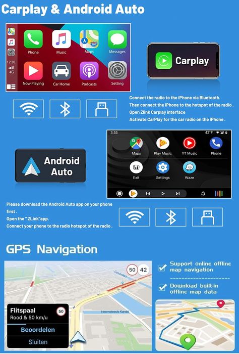 Rádio android 13 Volkswagen Passat B8 2Din 2/32 gps wifi Carplay NOVO