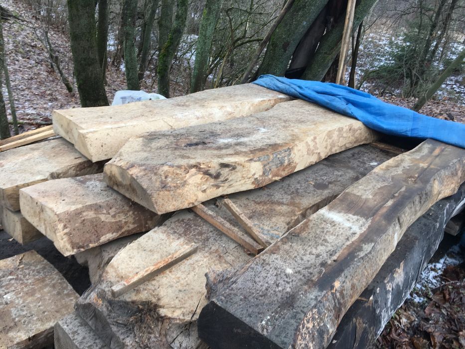 Foszty, bale jesionowe, robinia, grusza