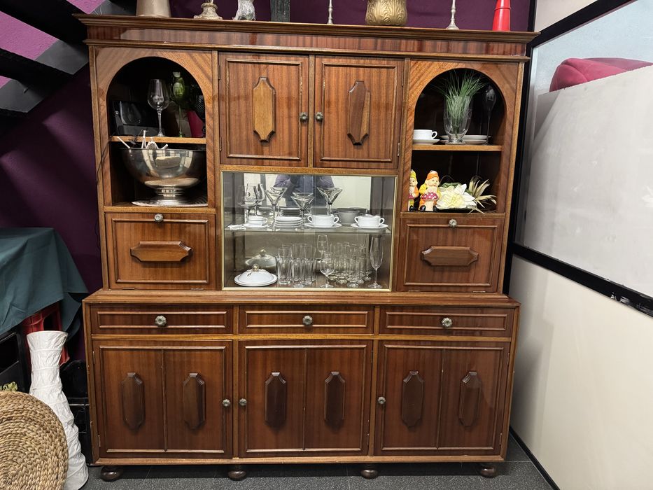 Movel sala cristaleira vintage