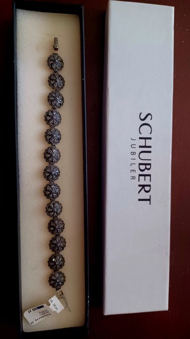 Bransoletka Schubert 18cm styl wiktorianski