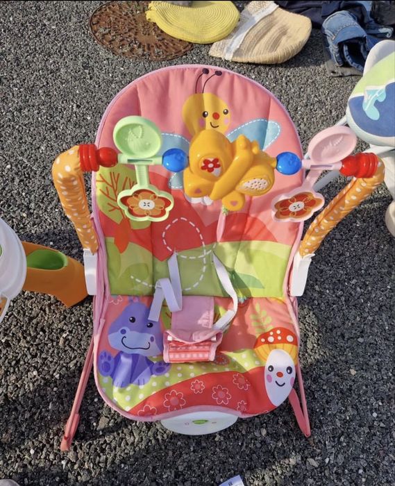 Espreguiçadeira vibratória