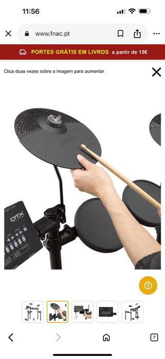 Bateria Digital Yamaha DTX402K