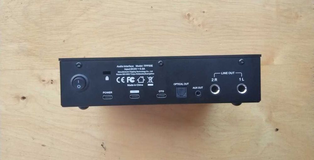TOPPING E2x2 OTG Professional аудиоинтерфейс USB звуковая карта