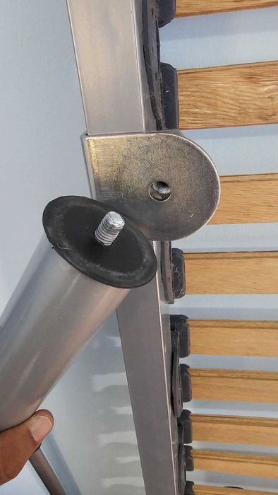 2 Camas 180x135 Completas: Estrado Colchão Ortopédico e Cabeceira